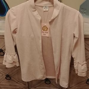 Mia Belle Girls micro suede jacket. BNWT